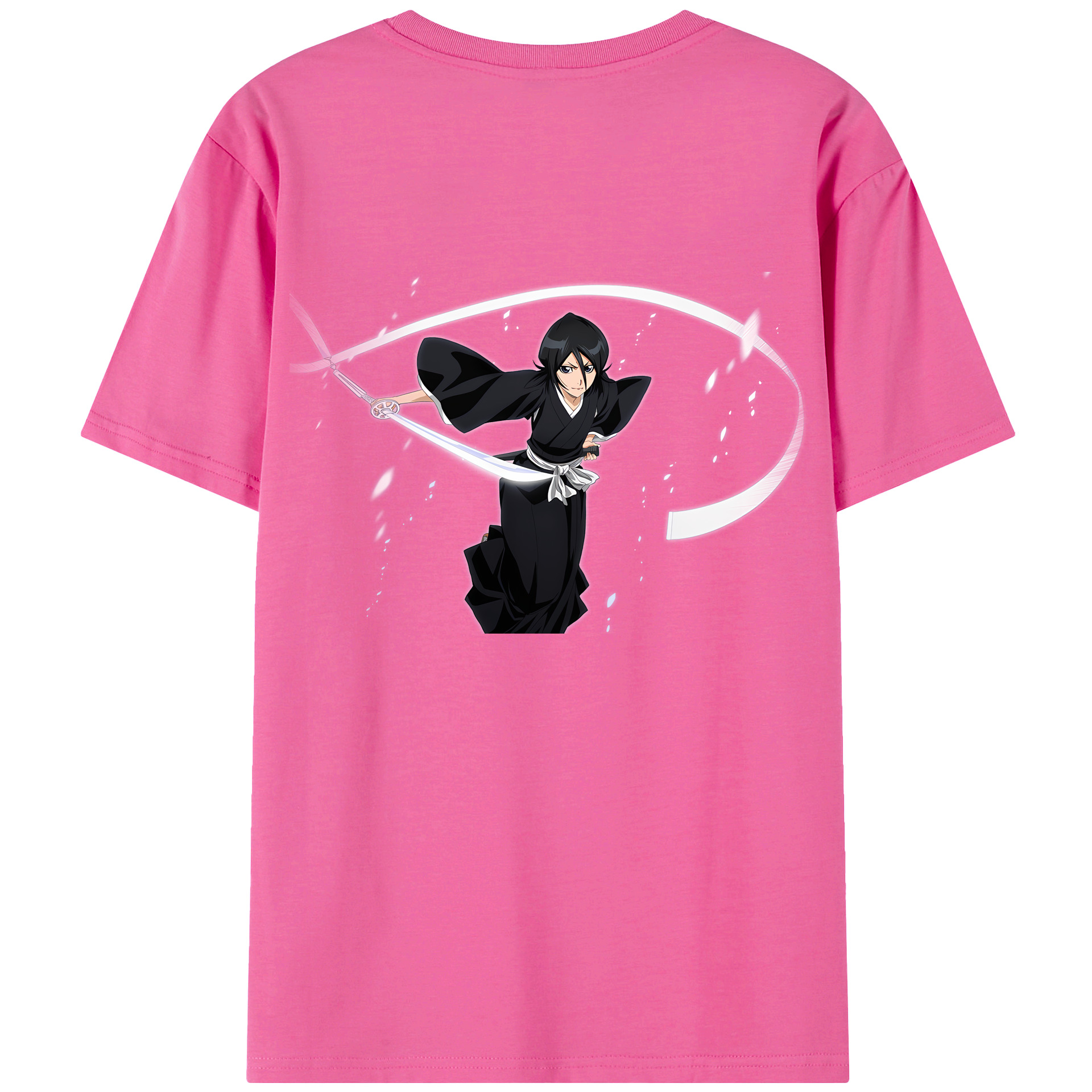 （画像用） ブリーチ 朽木ルキア BLEACH Kuchiki Rukia レディース半袖Tシャツ(バックプリント)